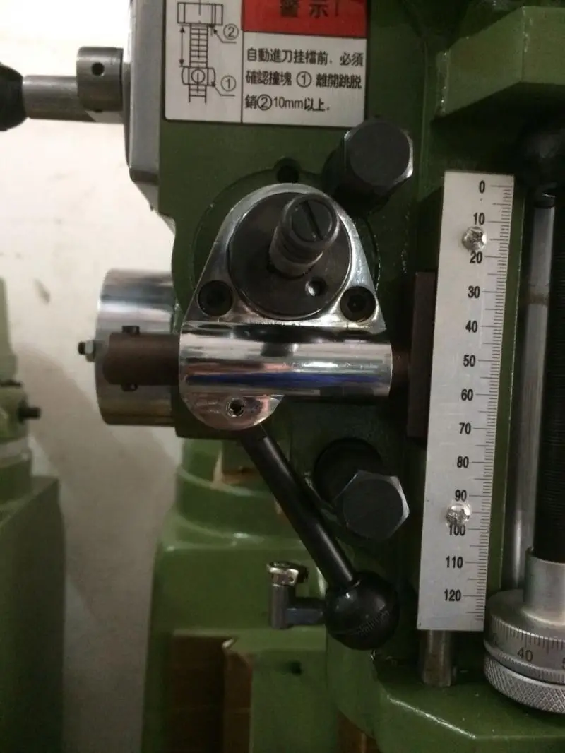 Common 3/4 Vertical Milling Machine General Milling Head Accessories Head Accessories Automatic Feed Tool Block Complete Set