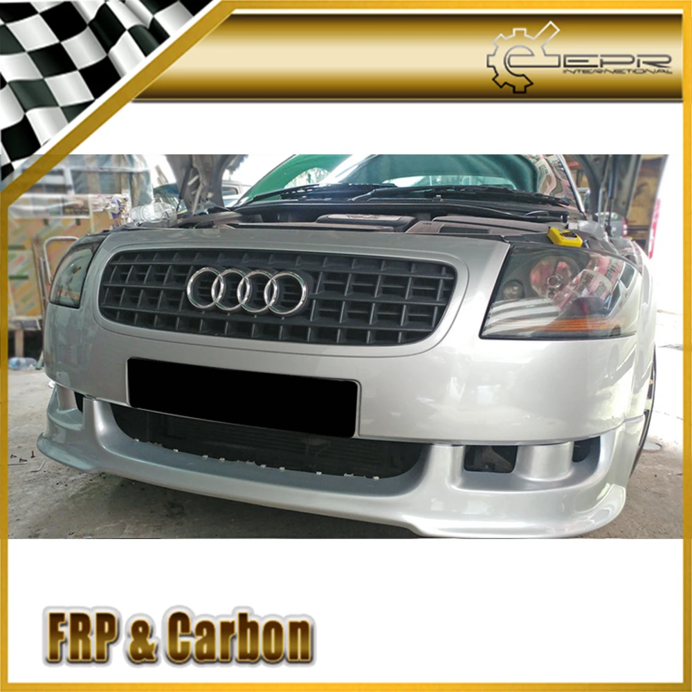 Car Styling For Audi TT MK1 (Type 8N) 1998-2006 AB Style Carbon Fiber Front Lip Trim Body Kit Front Bumper Racing For MK1 tt