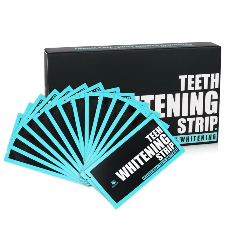 

14pcs Teeth Whitening Strips Teeth Dental Bleaching Whitening Remove Smoking Stains Oral Care