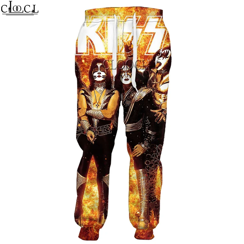 CLOOCL Newest Rock Singer KISS Band 3D Print Men Women Casual Fashion Trousers Autumn Hot Selling Pants Drop Shipping