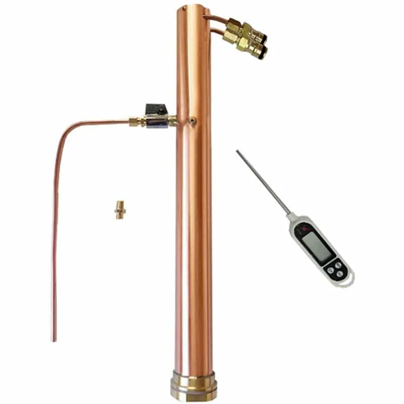 Kegland KEGGOMAX COPPER REFLUX STILL - FOR DISTILLATION OF PURE NEUTRAL SPIRIT HOMEBREW Without battery