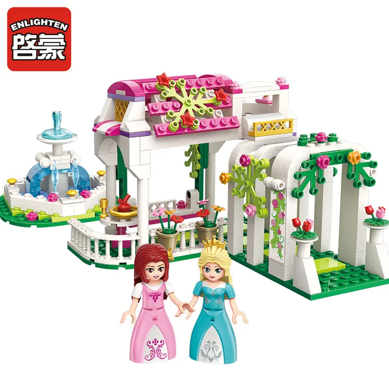 261pcs Girl's Dream Constructor Model Kit Blocks Compatible Bricks Toys for Boys Girls Children Modeling