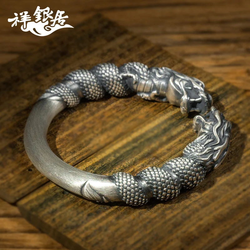 ★bead S999 fine silver seiko men bracelet fine silver jewelry company original manual twist bracelets for men and women