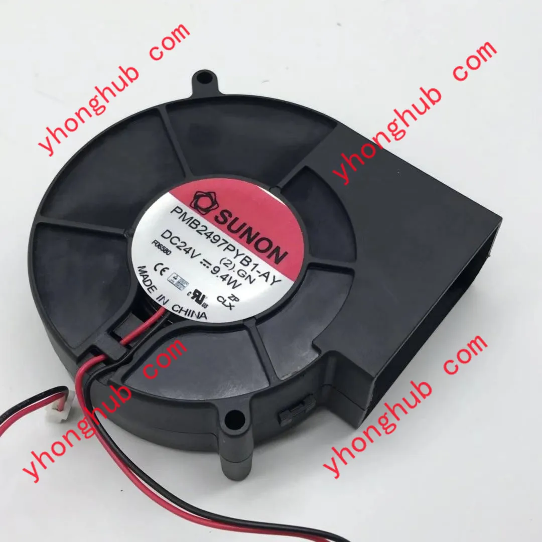 

SUNON PMB2497PYB1-AY (2).GN DC 24V 9.4W 97x97x33mm Server Cooling Fan