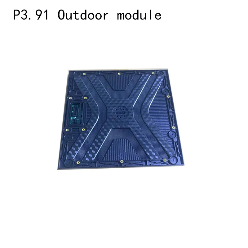 2pcs P3.91 Outdoor 1/16Scan Full color LED display Module , LED display panel 250 * 250 mm,64*64 pixels