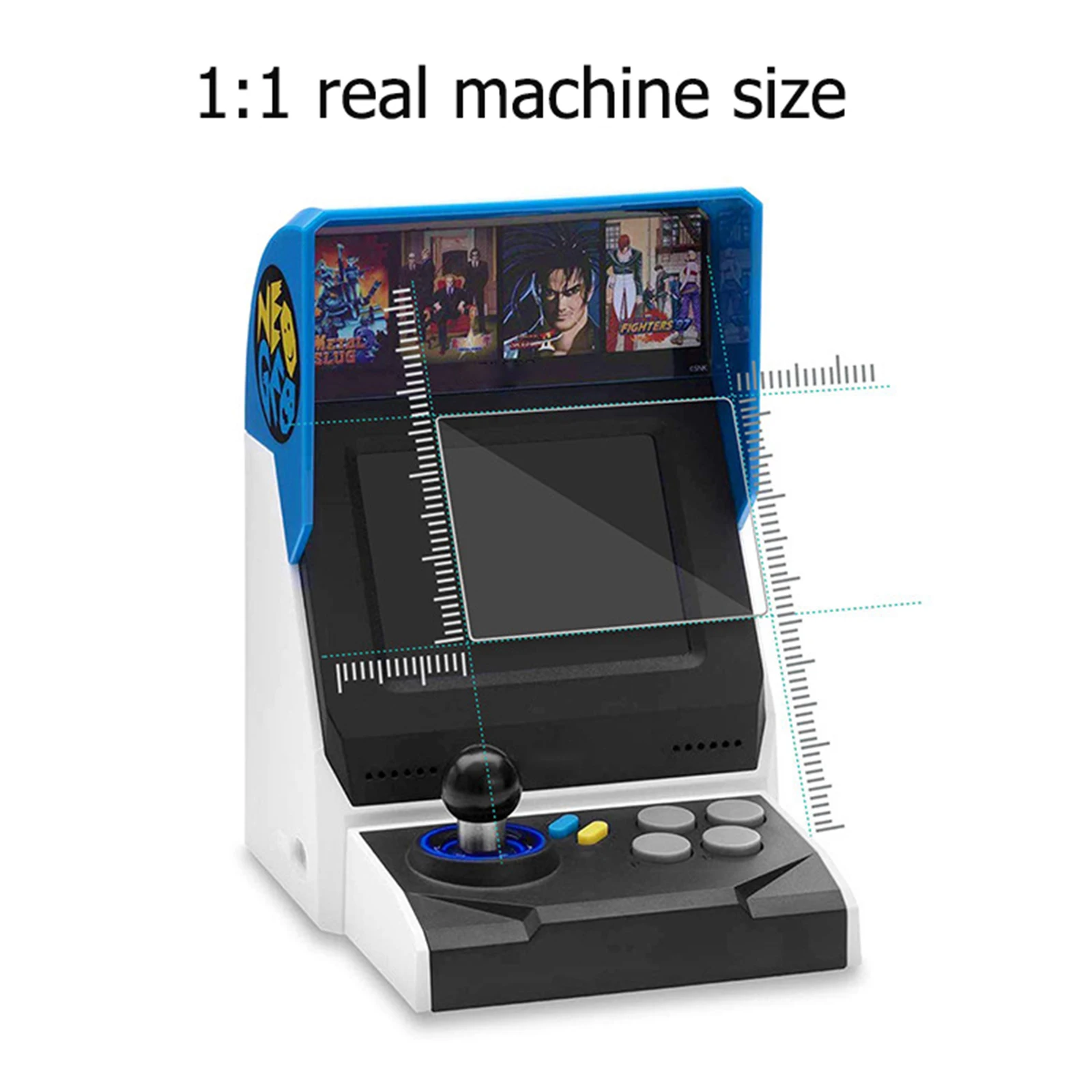 3 قطعة الزجاج المقسى واقي للشاشة فيلم غطاء ل SNK نيوتجيو لعبة صغيرة وحدة التحكم شاشة عرض زجاج واقي ملحقات الألعاب