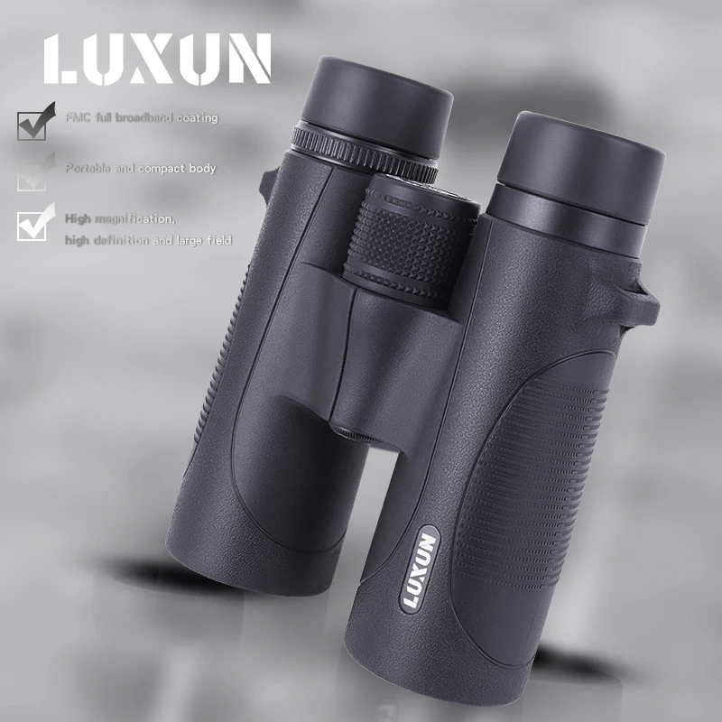 

LUXUN Waterproof Shockproof HD Hunting Straight Telescope 10X42 High Magnification For Outdoor Travel Camping Binoculars