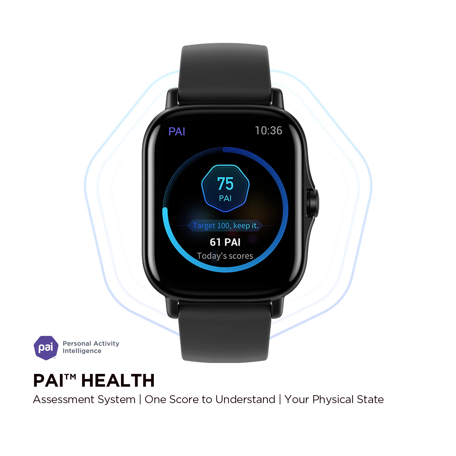 Amazfit-reloj inteligente GTS 2 para Android e IOS, pulsera con control del ritmo cardíaco, 24H, calidad del sueño, batería de 7 días, 43mm, nuevo