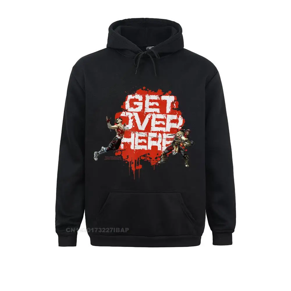 

Mortal Kombat 9 Get Over Here T-Shirt Men Wholesale Vintage Hoodies Lovers Day Sweatshirts Funny Long Sleeve Sportswears