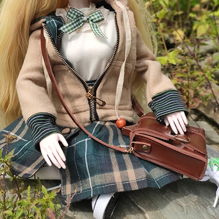 BJD/SD/YOSD MSD/SD13, ensemble de vêtements, manteau + jupe + glaçage, accessoires au beurre pour filles C1030, échelle 1/6 1/4 1/3