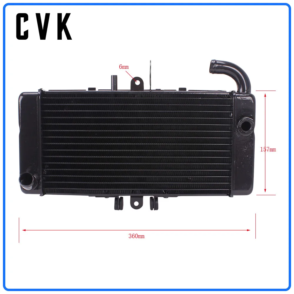 CVK Motorcycle Aluminium Radiator Cooler Cooling Water Tank For HONDA CB400 CB400SF 1992 1993 1994 1995 1996 1997 1998 92-98