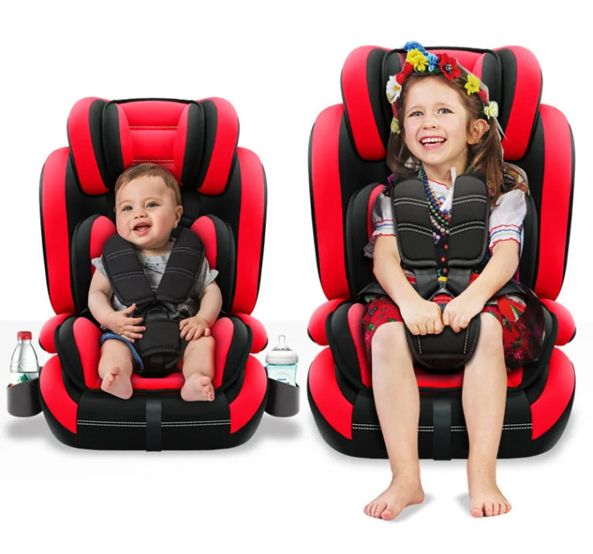 Carmind Car Safety Seat Baby Sitting Chair Safety Seat Isofix Hard Interface Adjustable Sitting Lying Kids Booster Seat