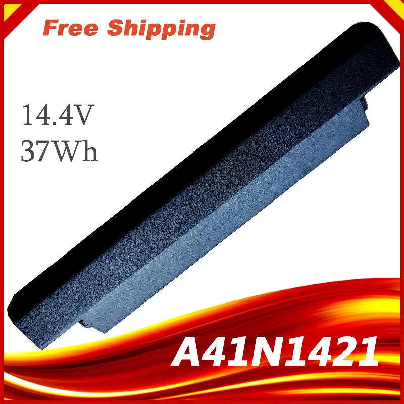 14.4V 37Wh New  A41N1421 Laptop Battery for ASUS  P2520LJ PU551LA ZX50JX4200 ZX50JX4720