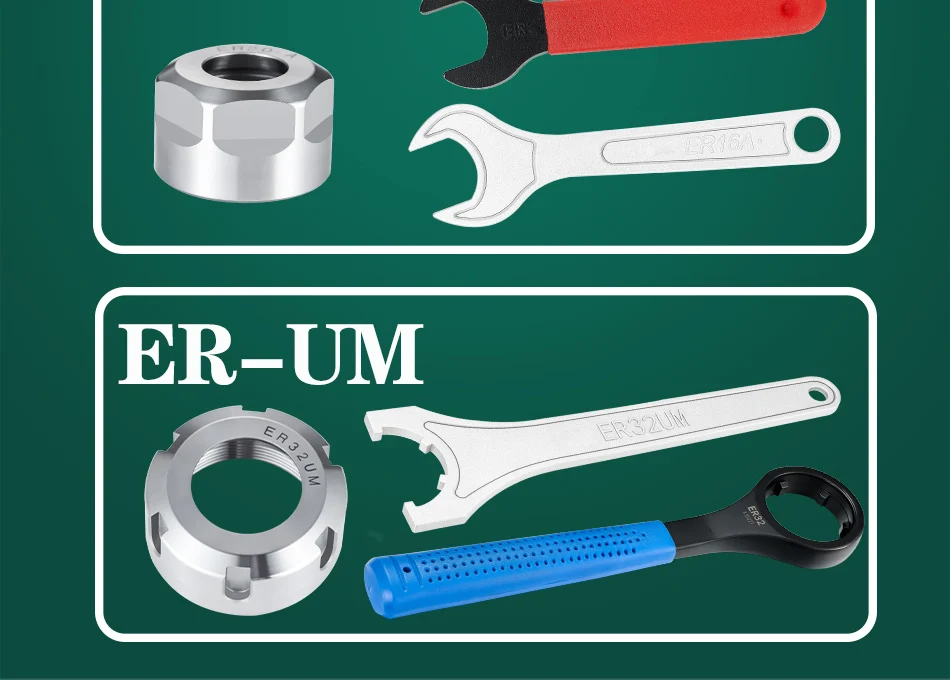 GDR ER8 ER11 ER16 ER20 ER25 ER32 ER40 NUT A M UM ER-Mutter ER11-Mutter ER-Mutter für ER-Spannzangenhalter und Werkzeughalter, Werkzeugverlängerungsstange – Detail 7