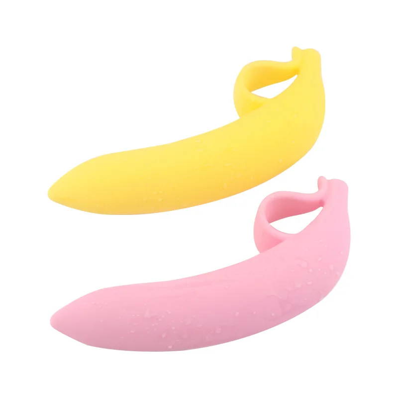 New Banana Dildo Realistic Penis Silicone Dildo Sex Toys for Women Female Masturbator Anal Plug Butt Vagina Massage No Vibrator