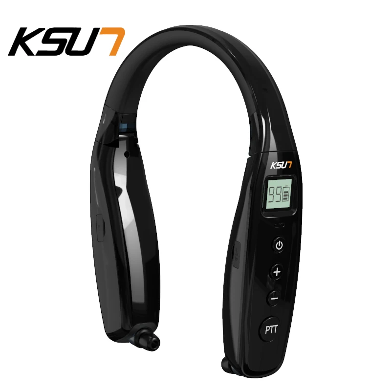 KSUN KSX-BT66 Bluetooth Headset Wireless Sports Running Ears Hanging Neck Neck Android Apple Universal Walkie Talkie National