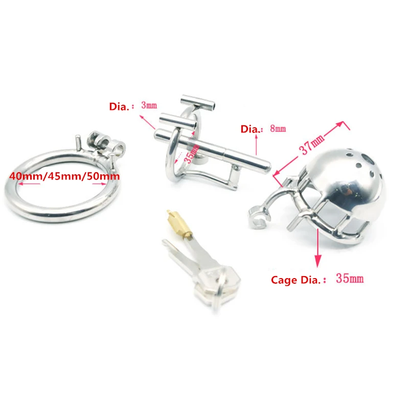 316 Stainless Steel Dual Purpose PA Male Chastity Device,Penis Rings,Cock Cage with Catheter,BDSM Metal Sex Toys For Men Gay