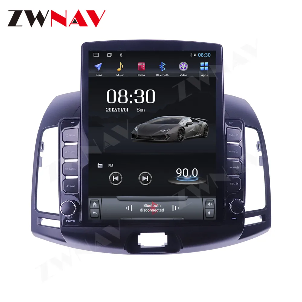 6+128G Android10 For Hyundai Elantra 2008 2009 2010 IPS Touch Screen Receiver Car Multimedia Radio Player GPS Navigation Carplay