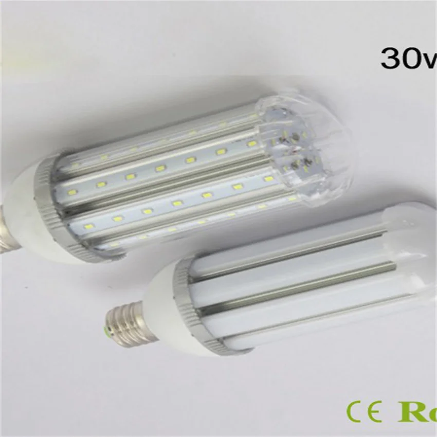 Free Shipping E27\B22 DC24V 18W LED Corn Bulb Warm White Color High Brightness SMD5050 Replace 100w Halogen CE ROHS