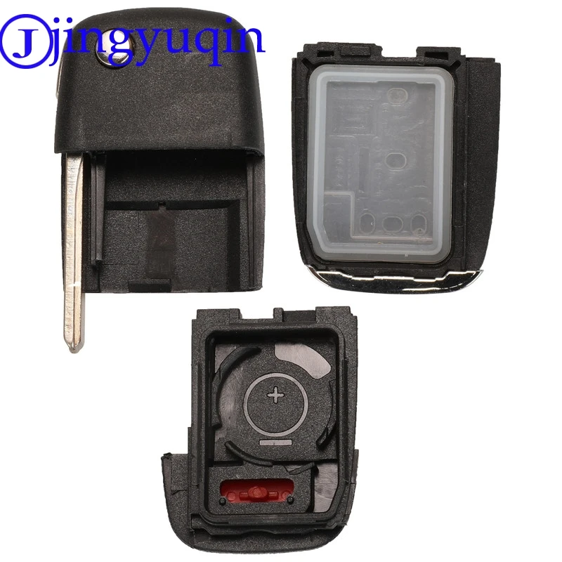 jingyuqin Remote 433mhz Car Key Folding For Chevrolet Caprice for Holden Commodore VE With 3 + Panic Key 3/4 Buttons