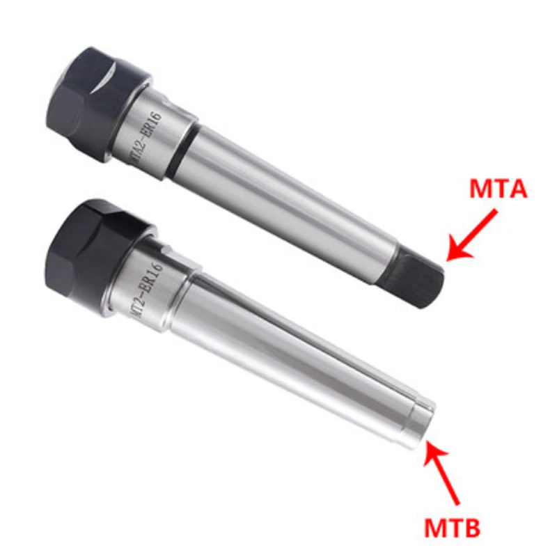 Imagem -05 - Peça Mt1 Mt2 Mt3 Er16 Morse Cone Mta1 Mta2 Mta3 Mtb1 Mtb2 Mtb3 Er16 Suporte de Mandril de Pinça Suporte de Ferramenta de Fresagem Cnc 1