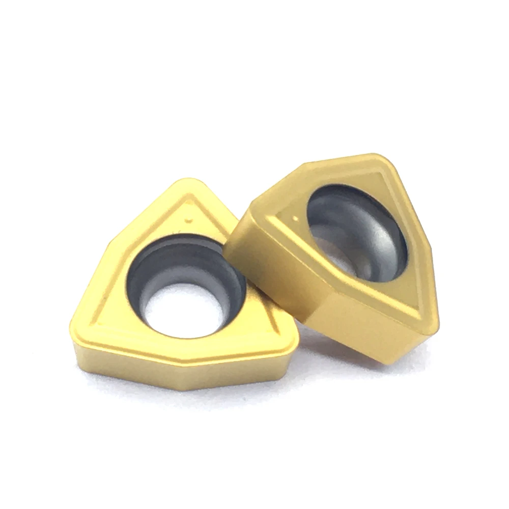 Insert en carbure 100% Original WS5131 WCMX040208 CNC coupe-tour pour outils de tournage en acier pour WC Type U outil de foret