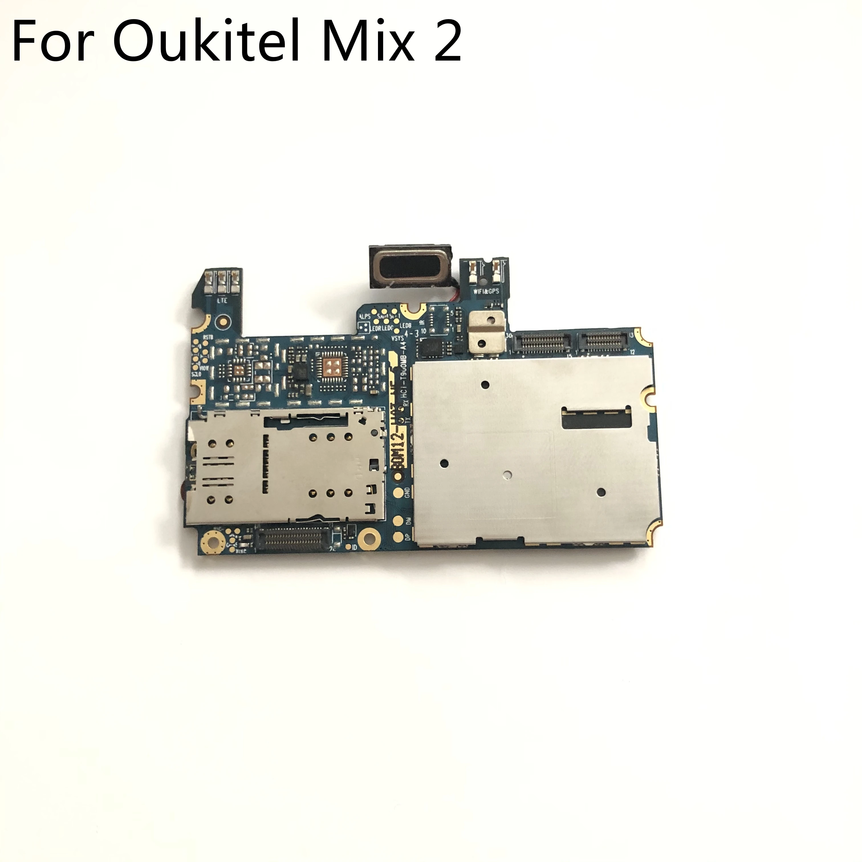 

Oukitel Mix 2 Mainboard 6G RAM+64G ROM Motherboard + Receiver Speaker For Oukitel Mix 2 MT6757/Helio P25 Smartphone