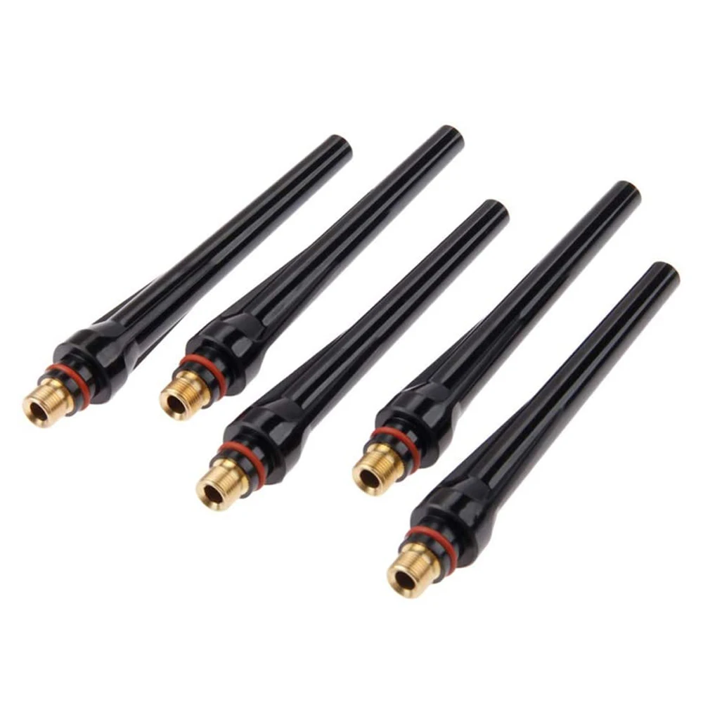 5Pcs 10Pcs TIG Welding 57Y02 Long Back Cap for TIG Welding Torch wp 17 18 26 Series Tig ConsumablesWelding Soldering Supplies