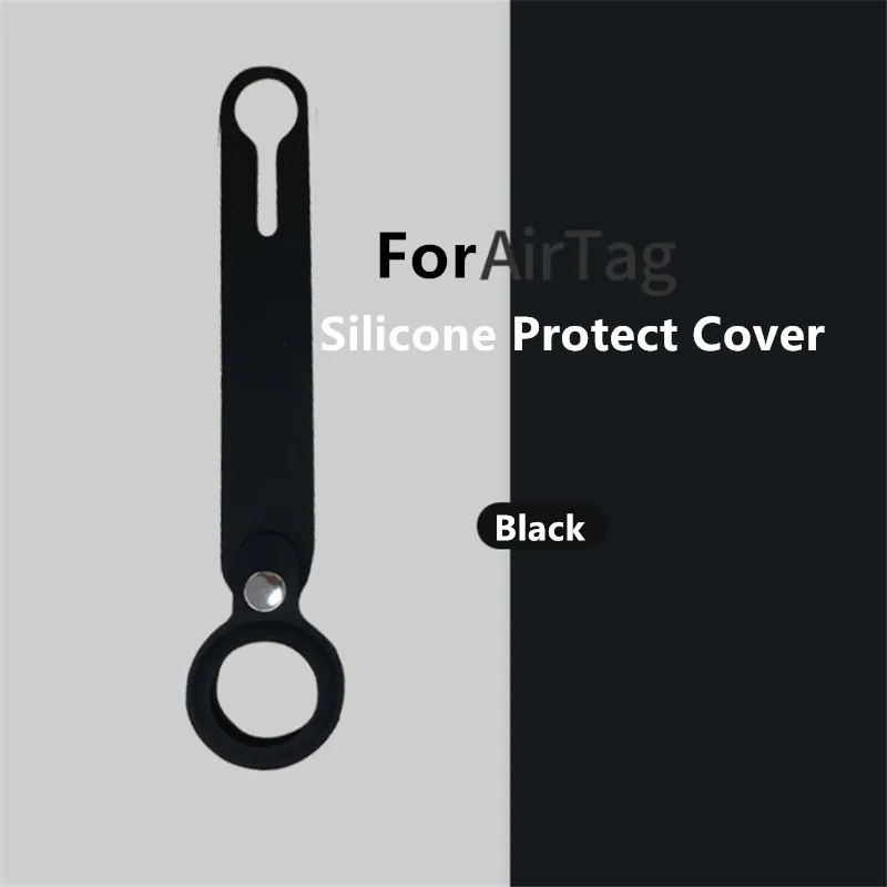 Weiche Schutz Abdeckung Mit Keychain Für AirTags Stoßfest Anti-scratch-Anti-herbst Ärmel Schutzhülle Shell Für Luft tag
