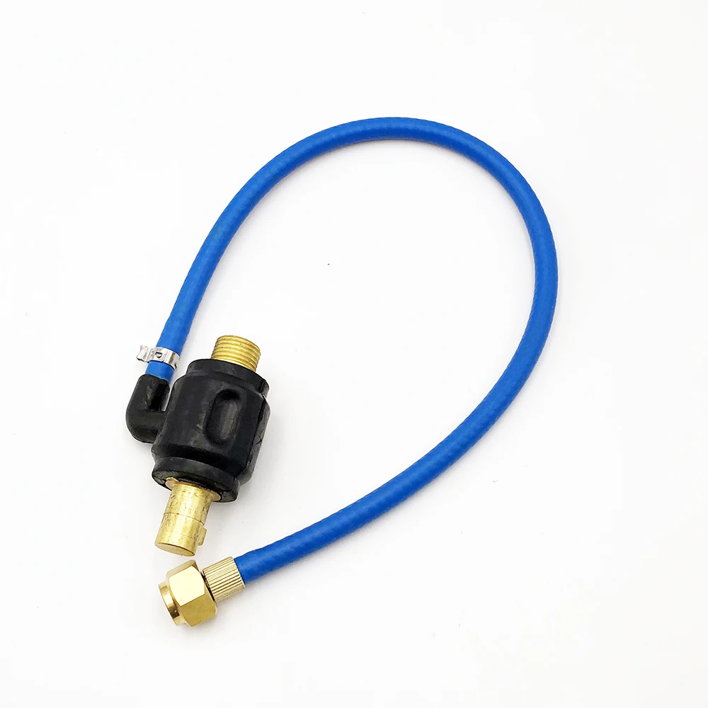 8M TIG-18 TIG18 WP-18 WP18  blue head Argon ARC Water cooled Water and Electric Seperate Welding Torch with DKJ 35-50 connector