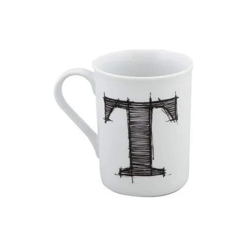 Letter (T) mug 285 cc Tea Coffee Cups Tea Coffee Sets Tea Coffee For Trophy Turkish Tea Cup Set Glass Porcelain Ceramic