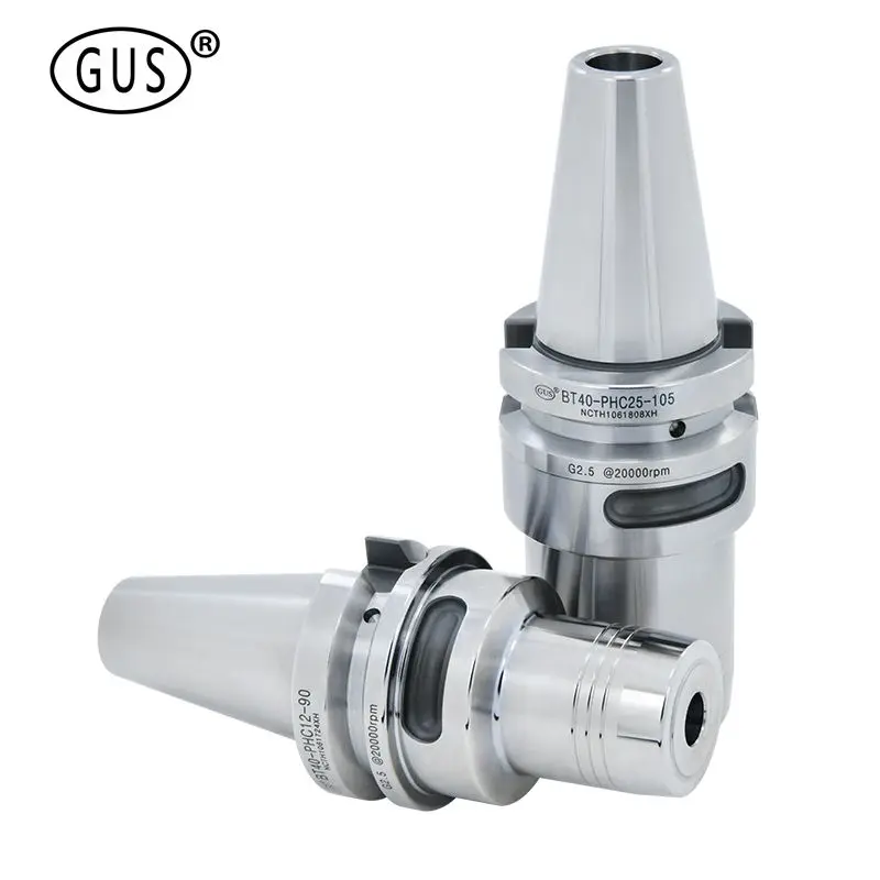 Gus Alto Precison Mandril Hidráulico Ferramenta Haste Bt30 Bt40 Phc06 Phc08 Phc10 Phc12 Phc16 Phc20 Pinça bt Suporte de Ferramenta Hidráulica