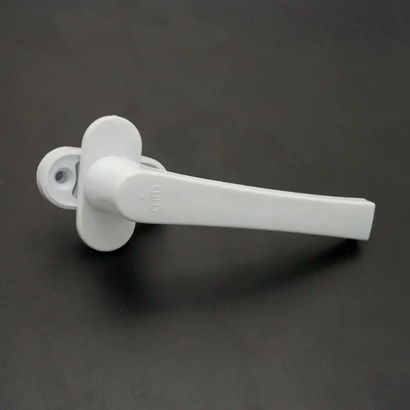 Plastic Steel Doors And Windows Inside Flat Open Plastic Wrap Iron Pull Rotating Handle