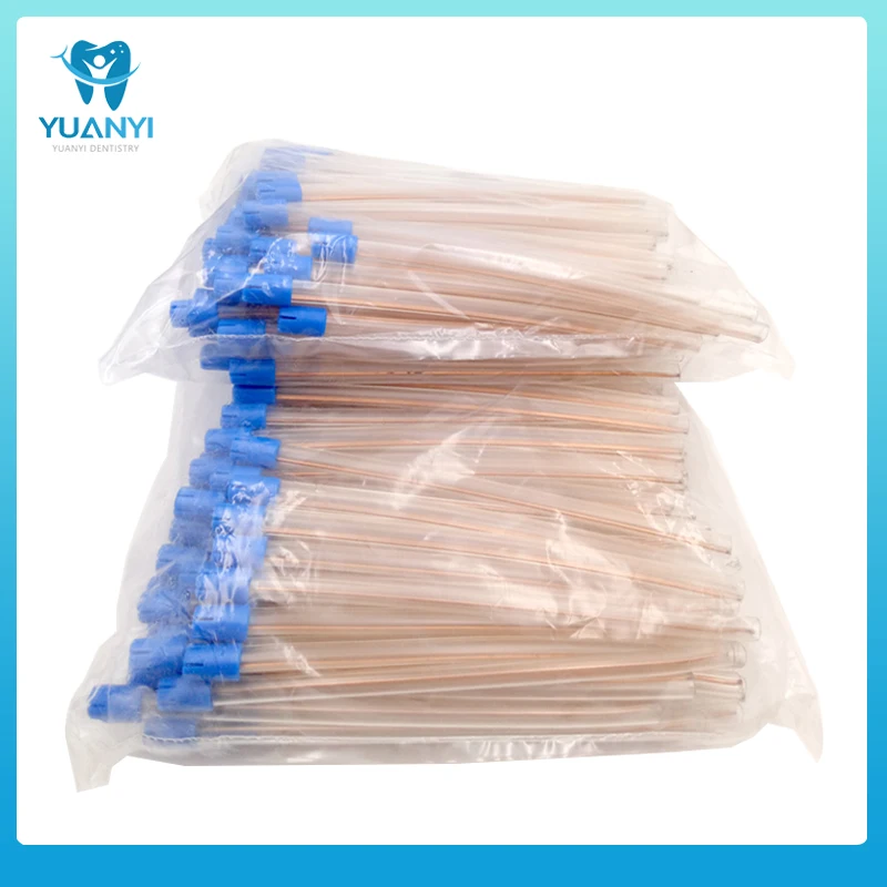 100pcs Dental Disposable Saliva Ejector Oral Care Tool Dental Materials Aspirator Tube Low Volume Suction Tips Aspirator Tube