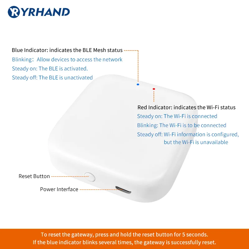 NEW-Tuya App Bluetooth Smart Electronic Door Lock wifi Adapter Gateway Remote Control