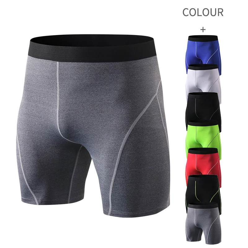 

Men Compression Pants Jogging Fitness Shorts Quick Dry Leggings Men Gym Short Training Short Bottoms Pants Workout Jogging Short