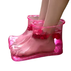 Botas de masaje para baño de pies, calzado de SPA, Cubo de relajación para el hogar, cuidado de los pies, novedad