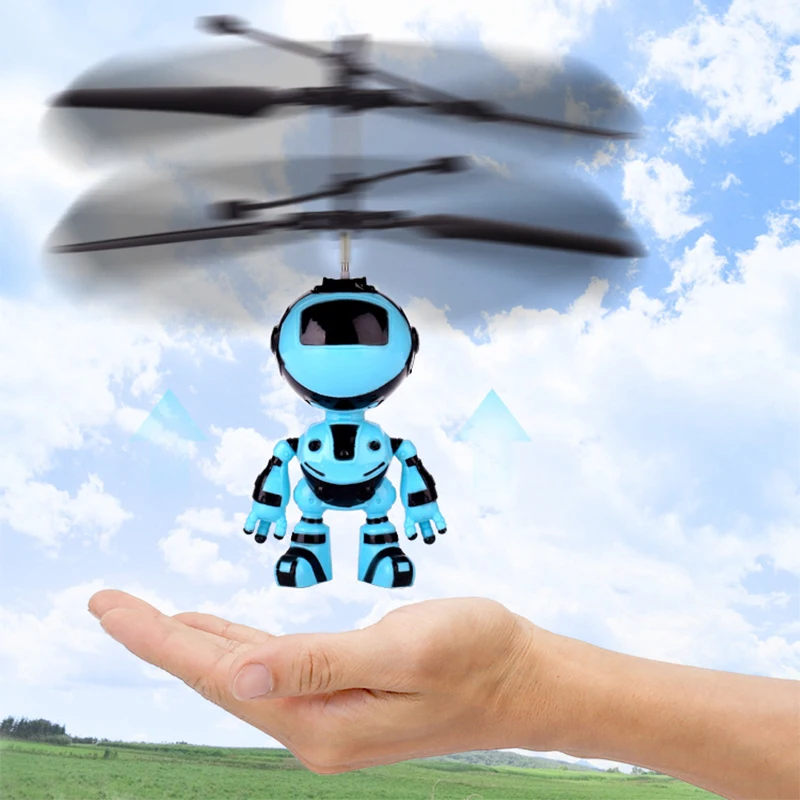 

Mini Flying RC drone Unicorn helicopter Hand sensing infrared Induction Electronic Aircraft Cartoon Quadcopter drohne Kids toys