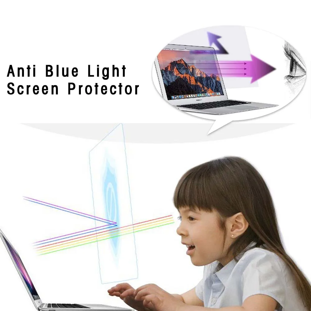 Protetor de tela anti-risco para apple macair 11 "(aa), 9h, película transparente para laptop de 11 polegadas