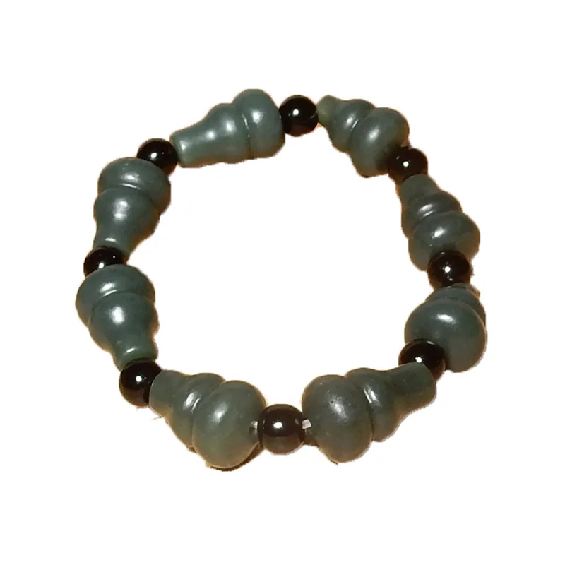 Jade Bracelet Natural Hetian Qingyu lucky Bracelet Jewelry Men's Fine Jewelry Hetian Qingyu Safe transshipment Bracelet