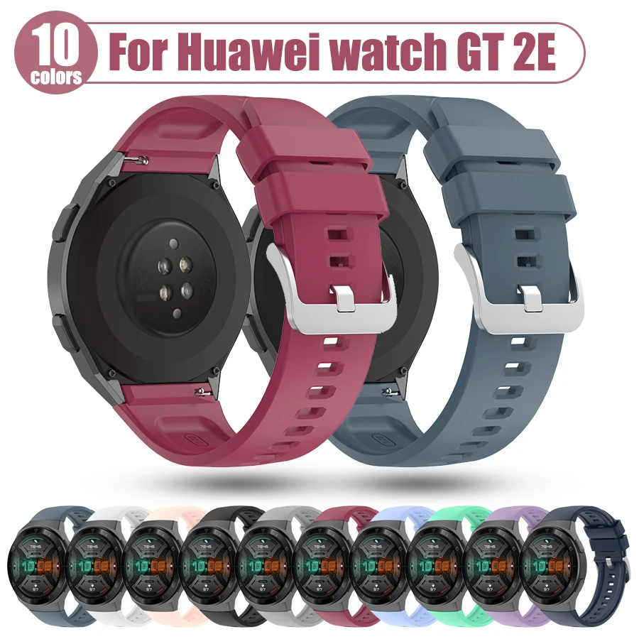 

official style Sport Silicone Watch Strap For Huawei watch GT 2e Smart Watch band for Huawei GT2e gt2e gt 2e Wristband Bracelet