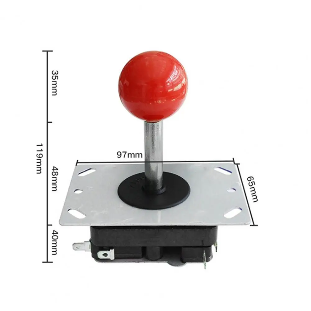 Fighting Stick Controller Joystick DIY Kit High Response Non-delay Game Joystick Controller with Ball For Game Arcade jamma