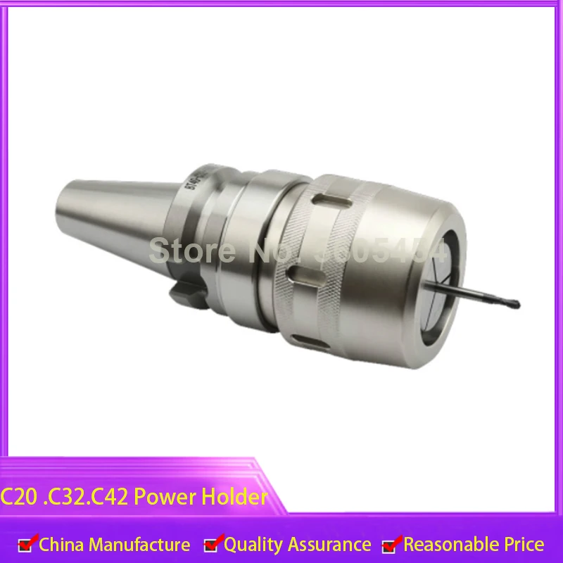 

BT30 BT40 C20 C32 90L 110mm Power Collet Chuck Holder Strong And Multi Lock Milling Chuck quickly change tool holder