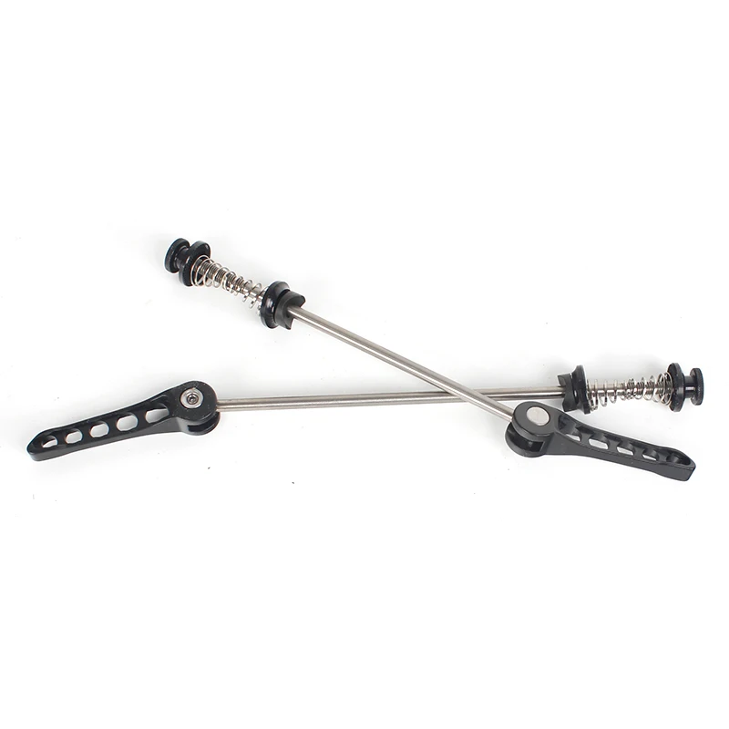 Titanium Alloy Bicycle Hubs Screw Rods, Axis Screw, QR Skewer Lever Parts, Bike Quick Release, 1 Pair