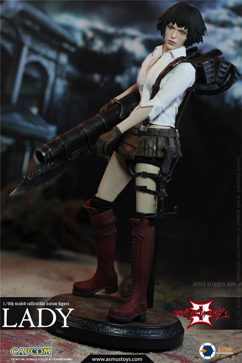 For Collection 1/6 Scale DMC302 LADY DMC 12‘’ Action Figure Model for Fans Holiday Gifts In Stock