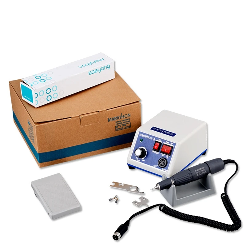 65W 강력한 Mmarhon N3 컨트롤 박스 네일 드릴 머신 35000RPM H37L1 핸드피스 전기 매니큐어 페디큐어 세트 네일 살롱용