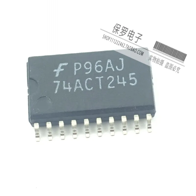 10pcs 100% orginal and new transceiver 74ACT245SCX 74ACT245 SOP20-7.2MM wide body real stock