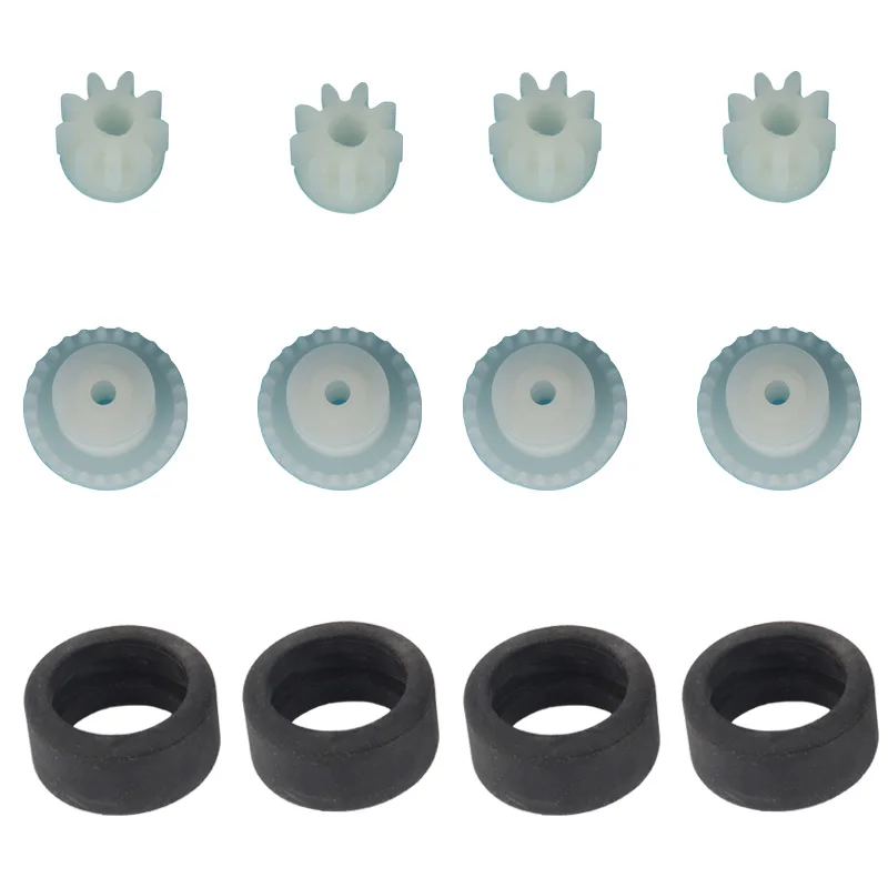 

Electric Scalextric Car Slot Racing 1/32 Gear Tires Pinions Set Accesorios For Carrera Parts