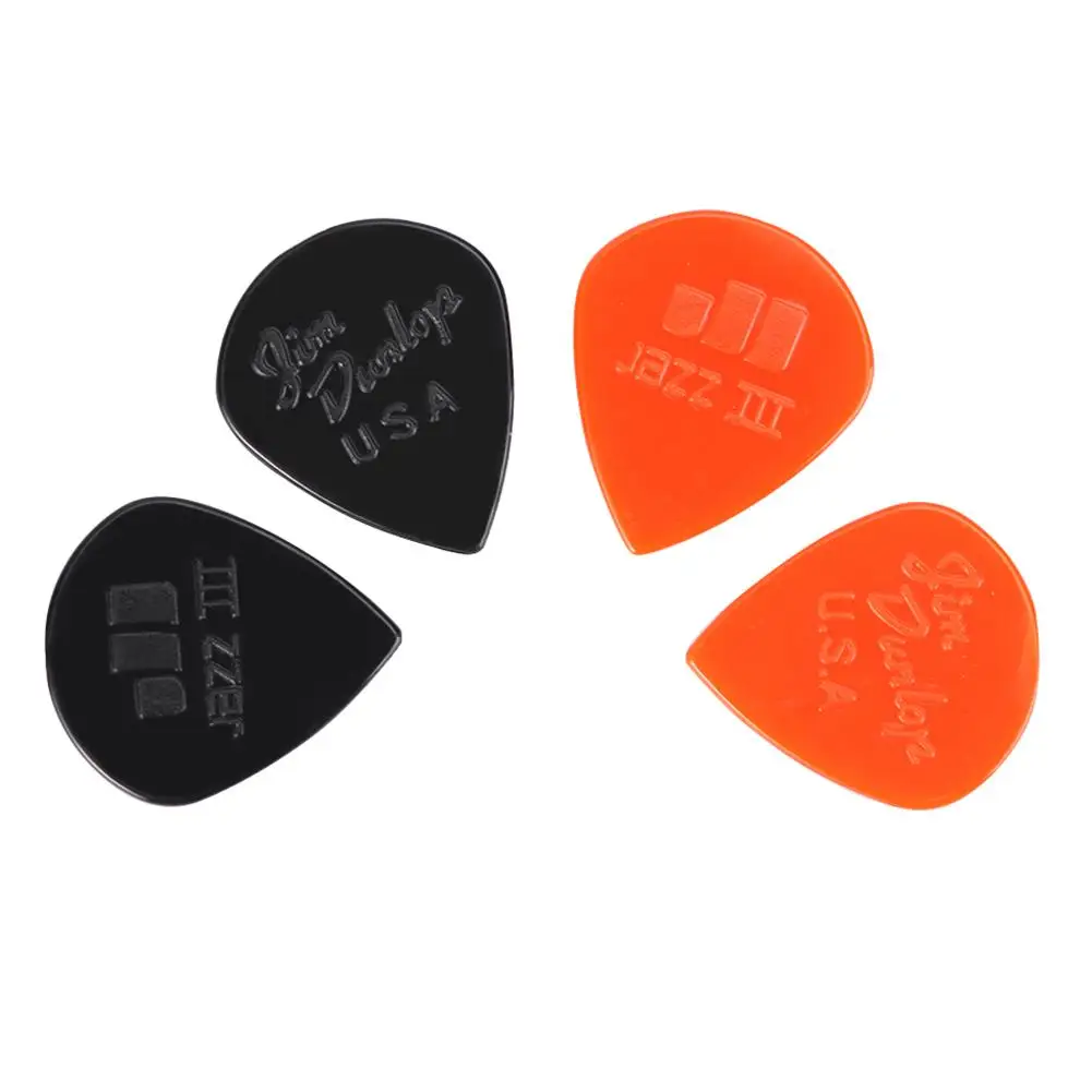 20/50pcs Alice Guitar Acoustic Electric Bass Guitar, Music Pick, Nylon Jazz III Guitar Picks Sharp Tip 1.38mm/0.05in