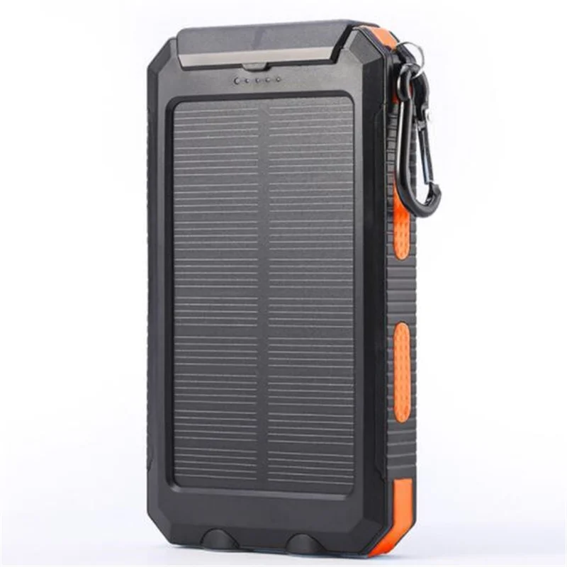 

Wholesale 8000mAh Outdoor Portable power bank Waterproof solar mobile power External Battery Pack